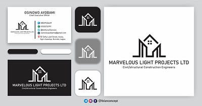 Logo & Business Card branding business card corel design graphic design logo logo design typography