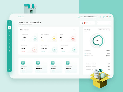 Aptimyz Dashboard 3d branding dashboard ui ux