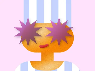 Chill Rebecca character chill figma illustration noise pill summer