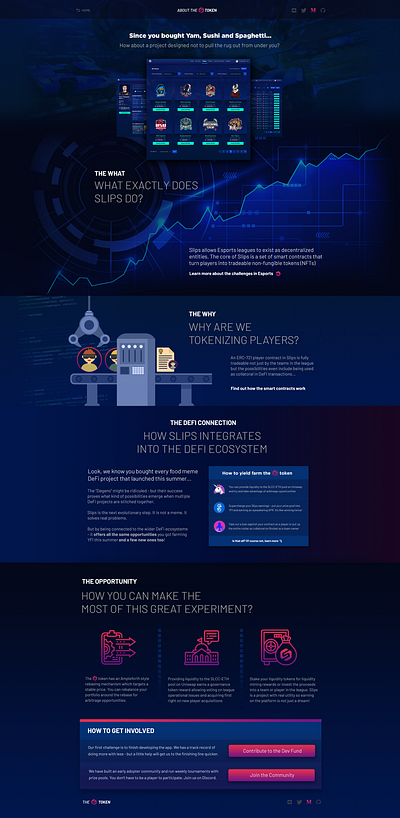 Slips Token Explain Page Homepage (1) esports nft rocket league ui