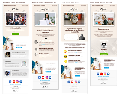Befeni - Onboarding new consultants, marketing emails (1) emails fashion graphic design marketing transactional email