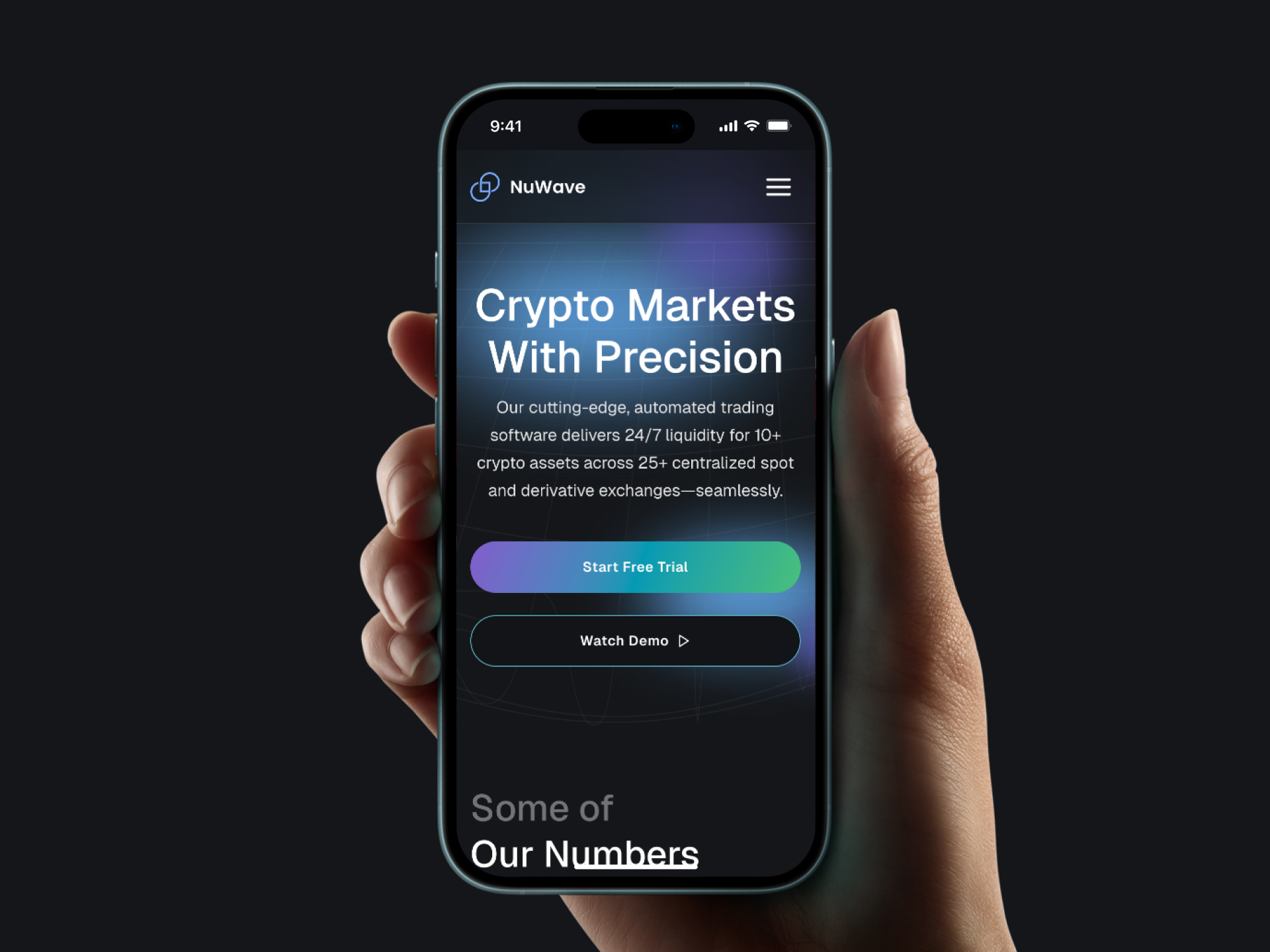 Example of UI Design For Landing Pages & Mobile App