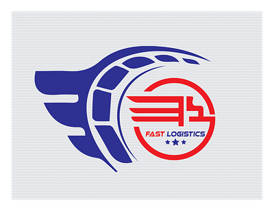 Fast trucking logo design in adobe illustrator adobe illustrator branding design graphic design logo trucking companies trucking logo