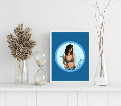 Blue mood branding design graphic design illustration logo photoshop procreate