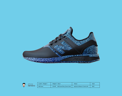 NB Shoes 3d 3drender c4d render shoes