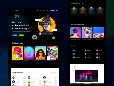 NFT artwork blockchain crypto cryptocurrency design fan fan tokens fantoken illustration interactiondesign metamask nft nft design nft landing nft landing page nftartwork token typography ui ux