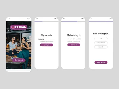 dating app onboarding process