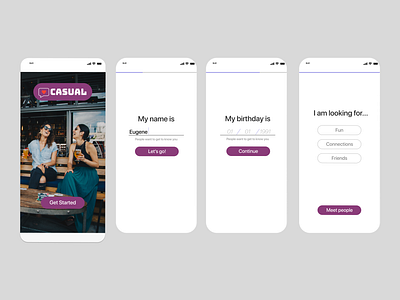 dating app onboarding process