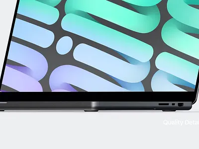 FREE Macbook Pro Mockup abstract clean device display graphic design illustration imac mockups iphone 13 laptop mac macbook macbook pro mobile web pro pro mockup realistic simple smartphone webpage website