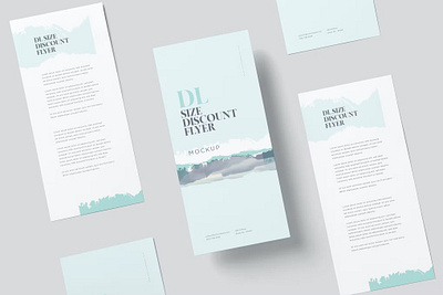 FREE DL Size Discount Flyer Mock-ups branding catalog clean customization design discount flyer flyer mock ups flyer mockup graphic design illustration indesign magazine mockup template motion graphics print printable psd mockups smart object template ui