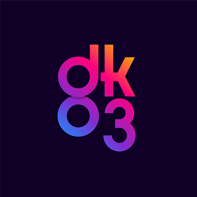 DK83 - Digital & Media Consultancy branding design logo