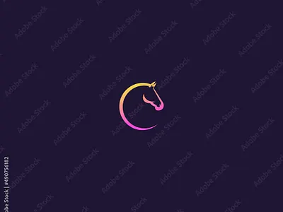 Horse Logo Design vector Template wildlife