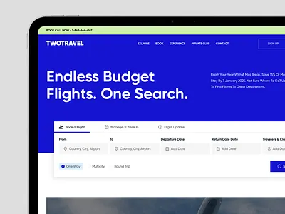 Flight Ticket Booking Website Design airline airport anding page booking flight booking flight booking website flight ticket flight ticket booking home page landing page ui website design