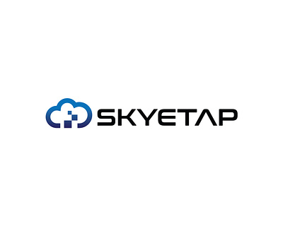 High-Tech Cloud Icon Logo internet