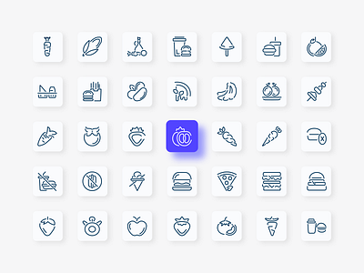 Diet And Fast Icon bodybuilding branding carb restriction design diet and fast diet and fast icon diet and flat icon set graphic design icon logo metabolism protein ui