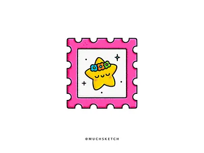 You’re a star 🌟 + 🌸 affinity designer character design colorful cute design drawing floral flower flowers headband illustration illustrator muchminis postage procreate stamp star stars stickers vector