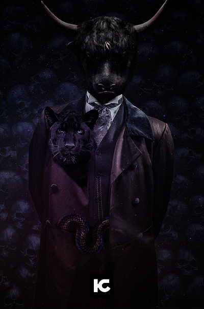 Hollowed Gentleman design digital design graphic art illustration photo manipulation visual art