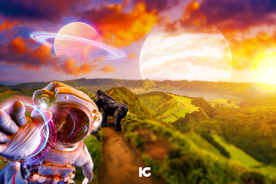 Astro Plains design digital design graphic art graphic design photo manipulation photography lighting visual art