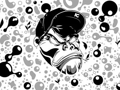 Kid Bubbles design digital art digital design graphic art graphic design illustration visual art