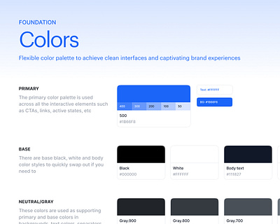 Design System Foundation: Color Palette color designsystem figma uxdesign