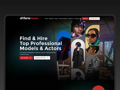 Afrifame Pictures | Find & Hire Top Professional Models & Actors figam productdesign uxdesign