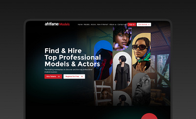 Afrifame Pictures | Find & Hire Top Professional Models & Actors figam productdesign uxdesign