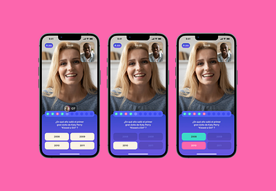 Talkwithme App app design digital product digital product design game gamification language learning mobile mobile app product design quiz ui ui design ux ux design videocall