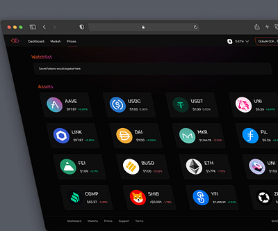 Decentralised Lending Platform app crypto dapp design dex graphic design ui ux web web 3 web3