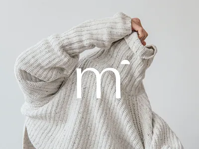 Mist abstract elegant fashion logo m minimal mist mlogo modern