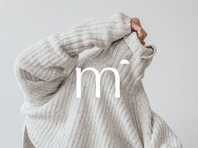 Mist abstract elegant fashion logo m minimal mist mlogo modern