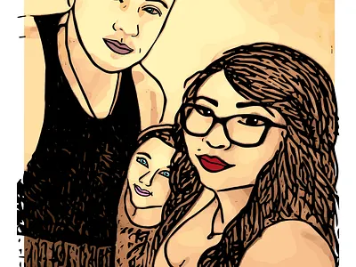 Family portrait design family graphic design ill illustration vector
