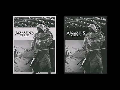 ASSASSIN'S CREED branding concept poster design designs graphic design grunge grunge poster identity inspiration minimal poster poster design poster inspiration poster inspo simplistic texture poster visual
