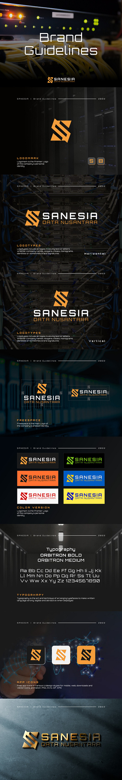 SANESIA - Letter S Logo brand branding design letter s logo luxury modern monogram simple typography wordmark