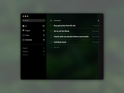 iOS Reminder Redesign - Remix with Spotify ui