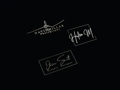 Signature logo creative logos easy logos elegant logo hand drawn handwritten logo professional logo signature logo simple logo