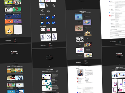 Hanan's Portfolio design lottie motion graphics ui ux