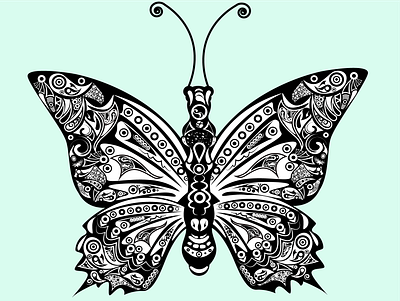 Butterfly ai animation design graphic design illustration logo mock up svg ui vector
