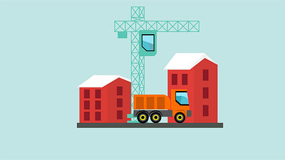 Building Construction ai animation branding design graphic design illustration logo mock up ui vector