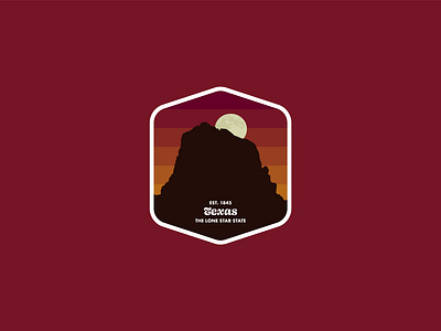 Texas america austin branding design illustration logo logos minimal minimalist state sticker stickers texas tx usa vector