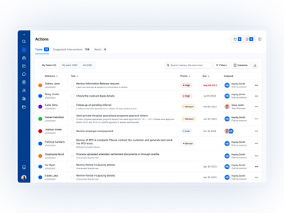 Table design with tabs and filters data filters product design table tabs ui ux