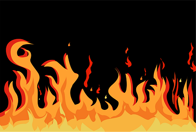 Flame illustration ai animation branding design graphic design illustration logo manupolation mock up ui vector