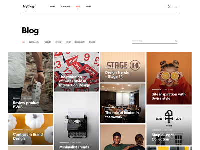 MyBlog Page