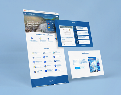 A Water Utility Landing Page water