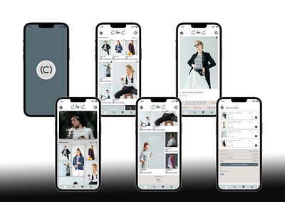 E-Commerce Mobile App app ui