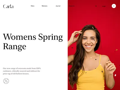 Carla-Home page banner adobexd app branding design figma logo page ui ux web xd