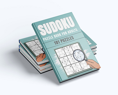 Sudoku Puzzle 3d activity book animation bookcover branding cover design design graphic design logo motion graphics sudoku puzzle ui