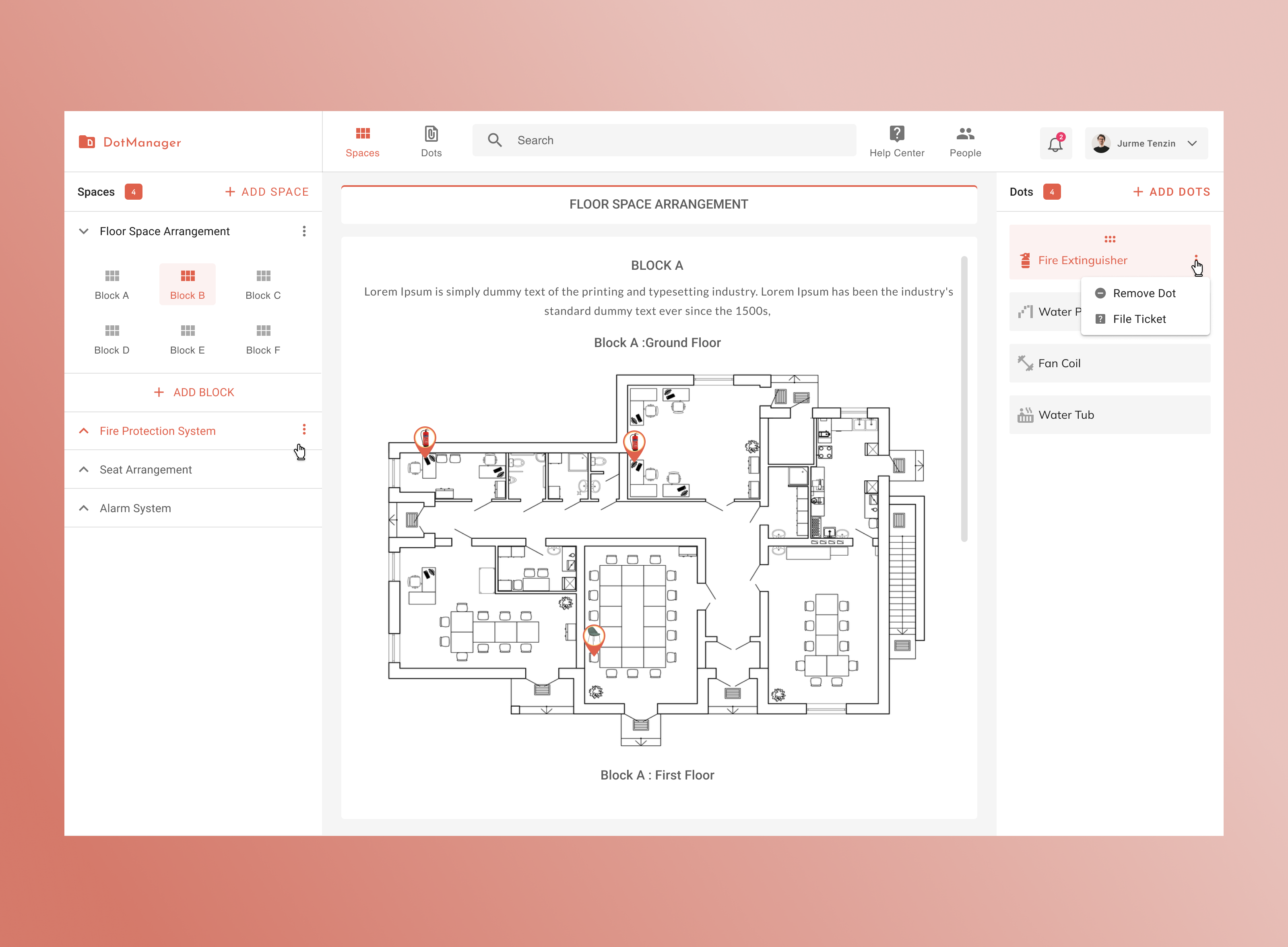 Example of Saa S UI/UX Design Service