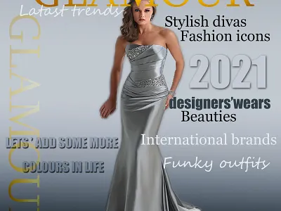 Magazine cover design 3d banner branding design graphic design illustration logo media social media post post typography