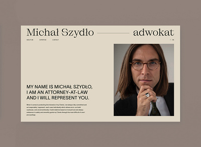 attorney's website branding design grid logo typography ui visual identity