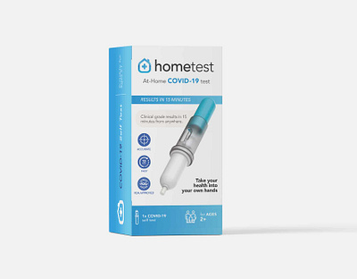 Home Test Package label package packaging
